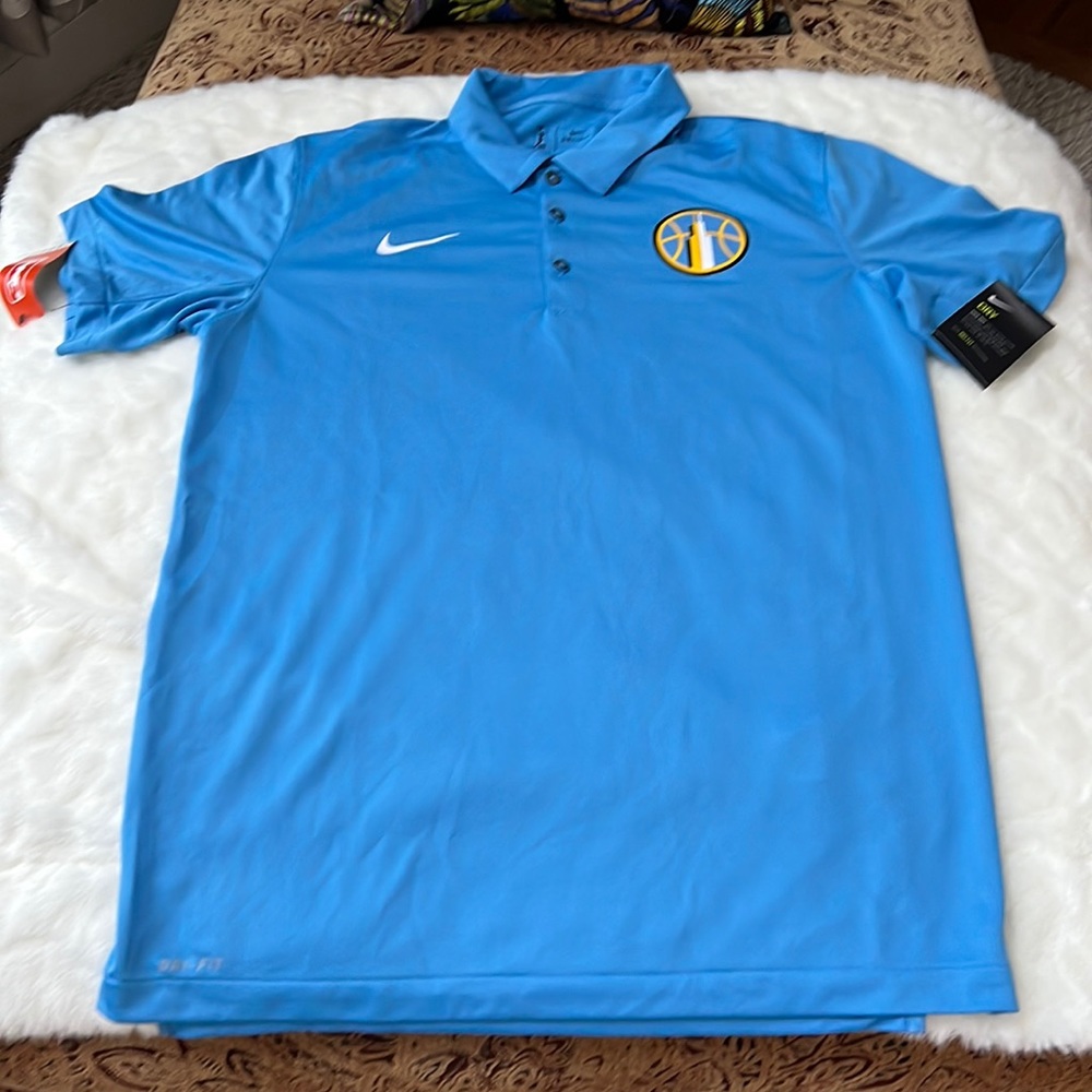 Nike basketball polo shirt